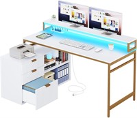 55" YITAHOME L Shaped Desk with Drawers