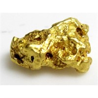 1.89 Gram Natural Alluvial Gold Nugget