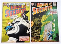(2) 1964 HOUSE OF SECRETS COMIC BOOKS