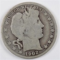 1902 Barber Half Dollar