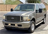 2003 Ford Excursion Limited 4x4 Diesel 4 Door SUV