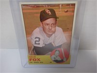 1963 TOPPS #525 NELLIE FOX