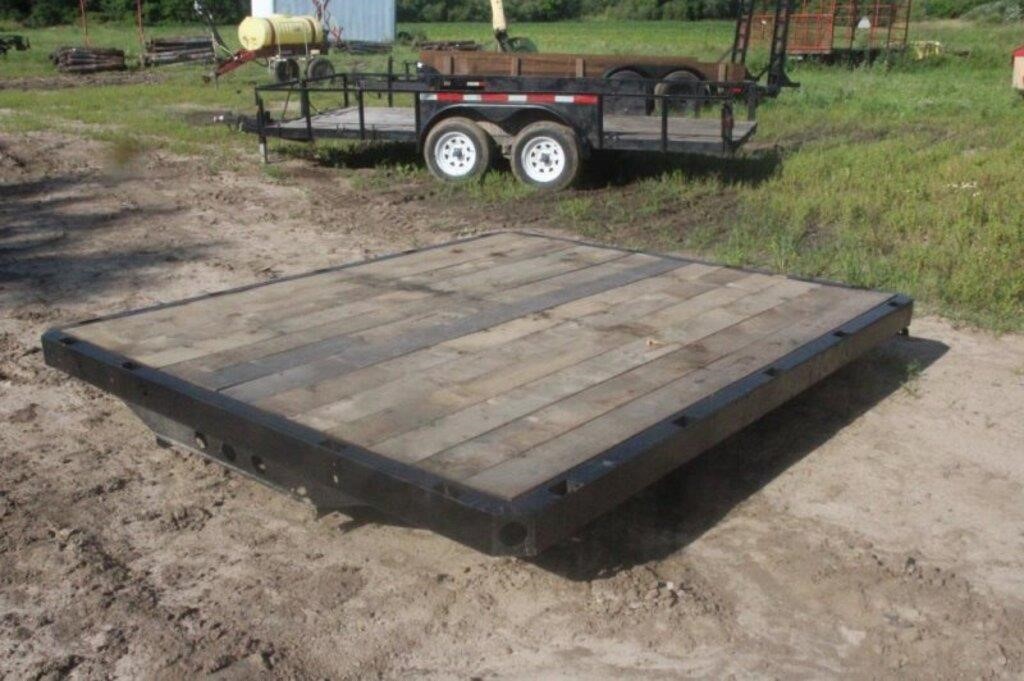 Knapheide Flatbed, Approx 8Ft X 9Ft 6"