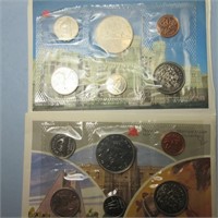1986 & 1987 PROOF LIKE COIN SETS