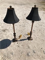 2 - 32” Lamps
