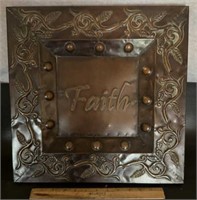 HOME DECOR-METAL/APPROX. 16”x16”