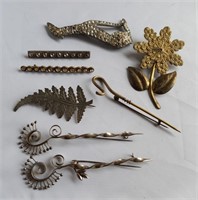 Metal Pins & Brooches