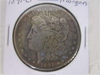 Coin - 1891-O Morgan Silver Dollar