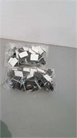 Cable clips (30/pack) - 2 packs
