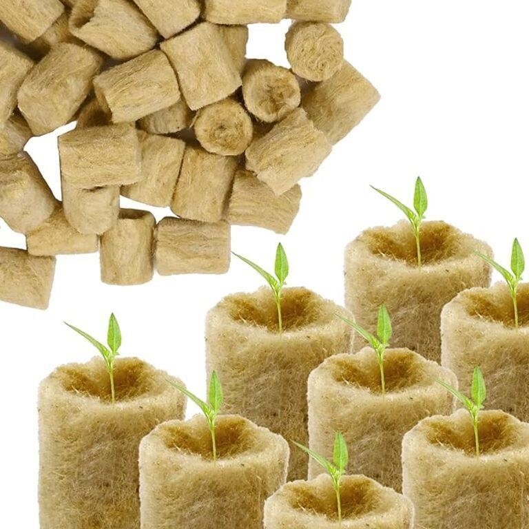 50 Pack Seed Starter Mineral Wool Cubes