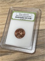 1973-D Lincoln Penny Brilliant Uncirculated Coin
