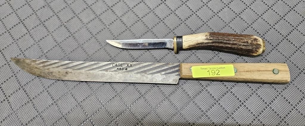 2- VINTAGE CASE XX KNIVES