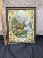 A Noble Family Deer Print