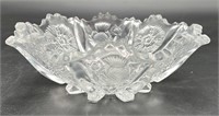 “Paneled Thistle” Glass Bowl