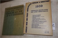 1940 AND 1939 ROAD EQUIPTMENT CATALOGS