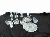 Nice decorative glassware some possible crystal
