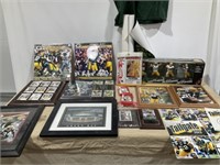 Greenbay Packer Plaque, Dolls, Pictures, Shirt,