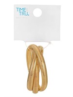 SM3548  Time and Tru Twisted Bangle Bracelet