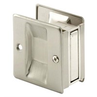 $19  Satin Nickel, Pocket Door Pull