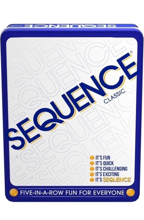 Sequence in a Tin - Five-in-a-Row Fun for