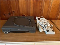 Toshiba VCR Plus VHS Plater and Electric Cords