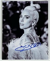 Lady Gaga Autographed/ Signed 8" x 10" Photograph