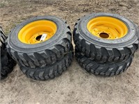 4-New 10-16.5 Tires & Rims
