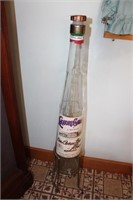 Vintage liquor bottle