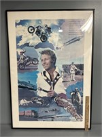 Evel Knievel Poster 1974