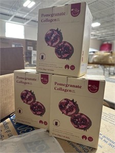 Lot of 3 boxes of pomegranate collagen jelly