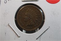 1865 Indian Head Cent Full Liberty Excellent