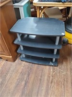 4 Tier Pressed Electronics Stand