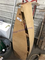 BOAT FORM, NOT COMPLETE, 4 FT TALL