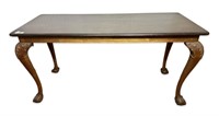 Antique Mahogany Queen Anne Console Table
