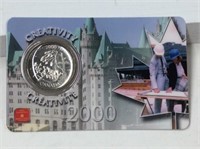 2000 Creativity Canada 25 Cent