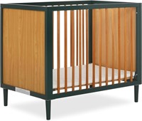 Dream On Me Lucas Mini Modern Crib With Rounded