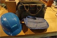 Craftsman Tool Bag w/smaller bag & bump hat