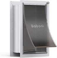 Baboni Pet Door For Wall, Steel Frame And
