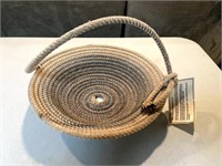 Original Handmade Lariat Basket by J.D.