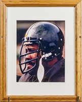 (1): Framed AUTOGRAPHED PHOTO Joe Greene Steelers