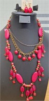 Weixin 32" necklace with matching earrings