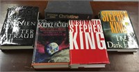 A lot of Stephen King hardback books