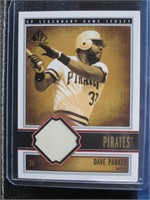 2002 UD SP LC DAVE PARKER GAME USED PANTS