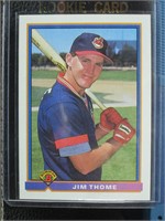 1991 BOWMAN JIM THOME ROOKIE CARD HOF