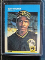 1987 FLEER #604 BARRY BONDS ROOKIE CARD