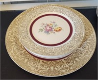 7pcs Edwin Knowles China Plates