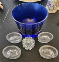 Estate Lot of Small Glass Pieces