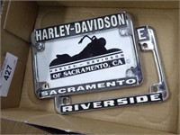 Harley-Davidson license plate brackets
