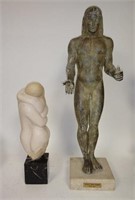 Two Nude Sculptures