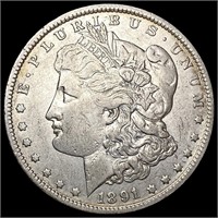 1891-O Morgan Silver Dollar CLOSELY UNCIRCULATED